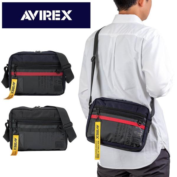 AVIREX ショルダーバッグ アビレックス メンズ 小さめ ブランド バッグ ショルダーバック 斜...