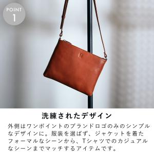 サコッシュ ショルダーバッグ メンズ 本革 レ...の詳細画像4