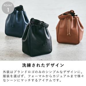 epe 巾着バッグ レザー 巾着 バッグ ポー...の詳細画像4