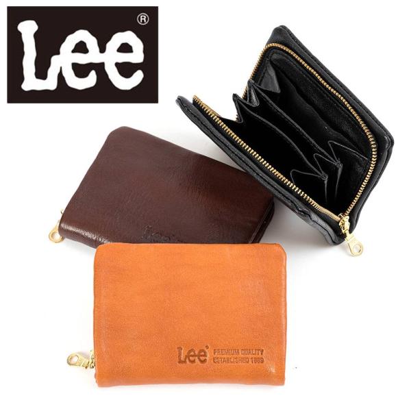 Lee リー 小銭入れ 財布 コインケース メンズ レディース LOOSE 本革 牛革 革 レザー ...