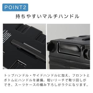 レザータグプレゼント イノベーター スーツケー...の詳細画像3