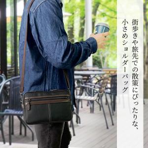 ショルダーバッグ メンズ 小さい 小さめ 日本...の詳細画像3