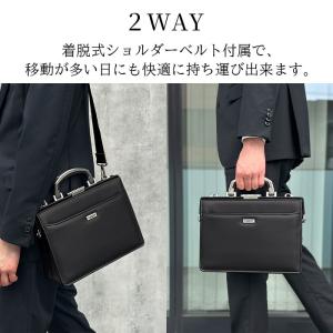 ダレスバッグ ビジネスバッグ メンズ 小さめ ...の詳細画像5