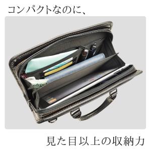 ビジネスバッグ ブリーフケース 小さめ 小さい...の詳細画像3