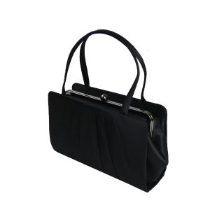 フォーマルバッグ 黒 大きめ ブラックフォーマルバッグ