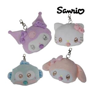 ハローキティ リール付きフェイスパスケース サンリオ 定期入れ