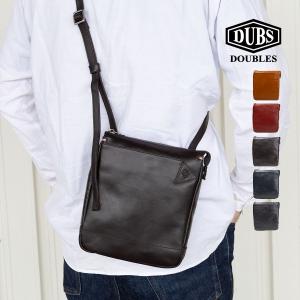 DOUBLES（ダブルス） ショルダーバッグ メンズ 小さい b5 本革 革