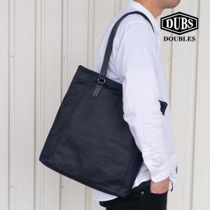 トートバッグ メンズ 本革 革 レザー 縦型 A4 肩掛け PC収納 薄マチ ビジネス 通勤 通学 40代 50代 おしゃれ ブランド DOUBLES ダブルス VWE-1921