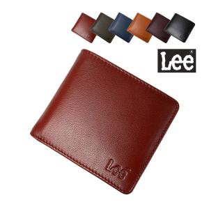 Lee（リー） 財布 メンズ 二つ折り 二つ折り財布 ミドルウォレット 本
