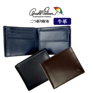 財布 メンズ 二つ折り ブランド 本革 皮 レザー Arnold Palmer アーノルドパーマー 折り財布 大容量 card入れ多い30代 40代 50代 4ap3487｜kabanism