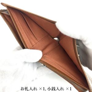 二つ折り財布 メンズ 本革 ブランド 61r6...の詳細画像3