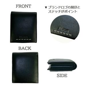二つ折り財布 メンズ レディース 本革 小銭入...の詳細画像3