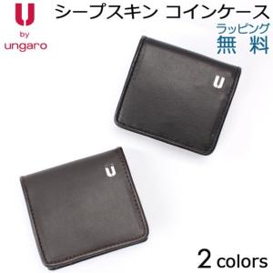 コインケース 小銭入れ 革 メンズ 61ug06 U by ungaro ユーバイウンガロ 羊革 BOX型 ボックス型 財布 レザー プレゼント 本革｜kabanism