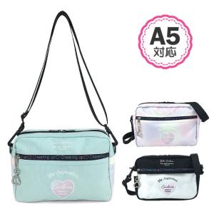 ショルダーバッグ 小学生 女の子 Pirica nonno ブラックロゴグラデ