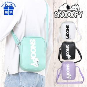 スヌーピー バッグ snd04 ショルダーバッグ SNOOPY ロゴスクエアショルダー