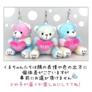 キーホルダー バッグチャーム くま ぬいぐるみ...の詳細画像3