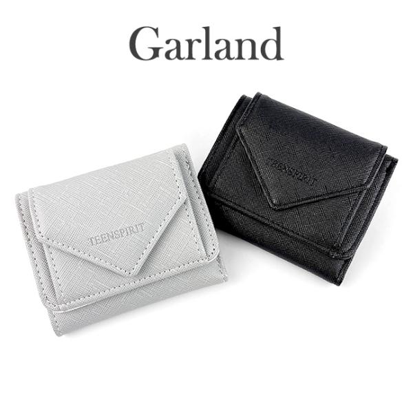 キッズ 財布 女の子 wah-102 Garland ガーランド ミニトライアングル ミニラウンド財...