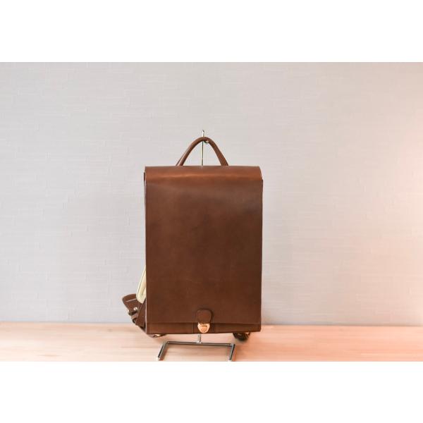 スリムレザーバッグ