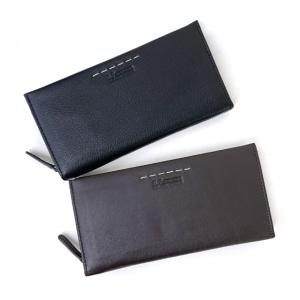 メンズ長財布 メンズ財布 男性 長財布 ラウンドファスナー おしゃれ 革 レザー 牛革 U.P renoma レノマ トランス ラウンドファスナー長財布 61r672