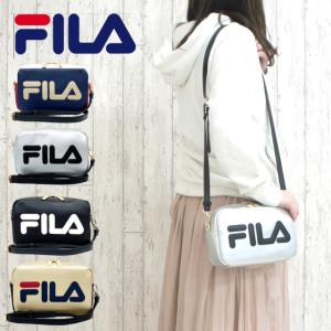 ミニショルダーバッグ 斜めがけバッグ メンズ  レディース 中学 高校 FILA フィラ CRYSTAL ヨコ型 ショルダー 7594｜kabanmart