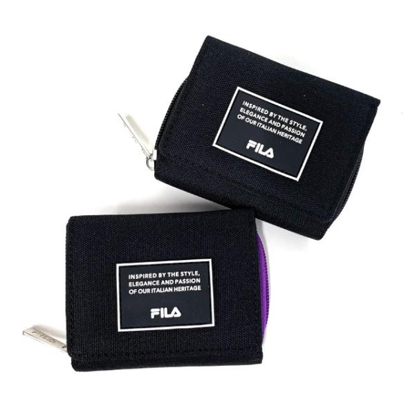 キッズ 財布 ミニ 高校 男子 女子 中学 財布 おしゃれ 三つ折り財布 小学生 コンパクト 黒 紫...