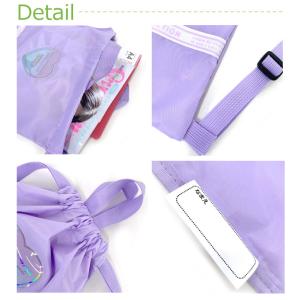 ナップサック ナイロン 女子 小学校 体操着入...の詳細画像2