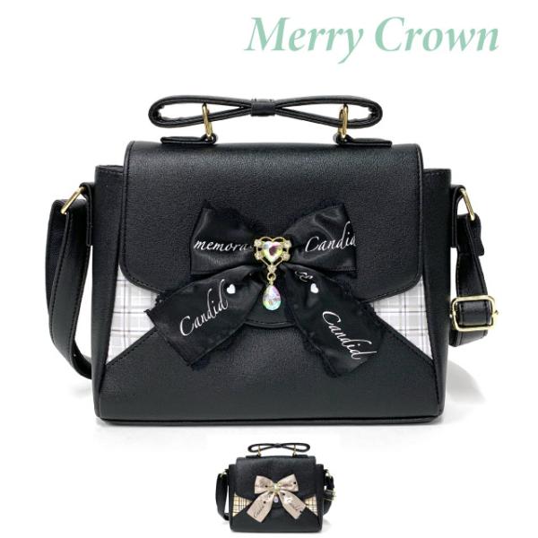 キッズ ショルダーバッグ 女 小学校 女子 バッグ ショルダーバック 斜めがけ 韓国 りぼん 黒 M...