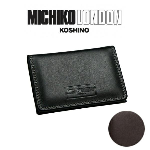 MICHIKO LONDON（ミチコロンドン) 牛革 名刺入れ ml503/名刺ケース カードケース...