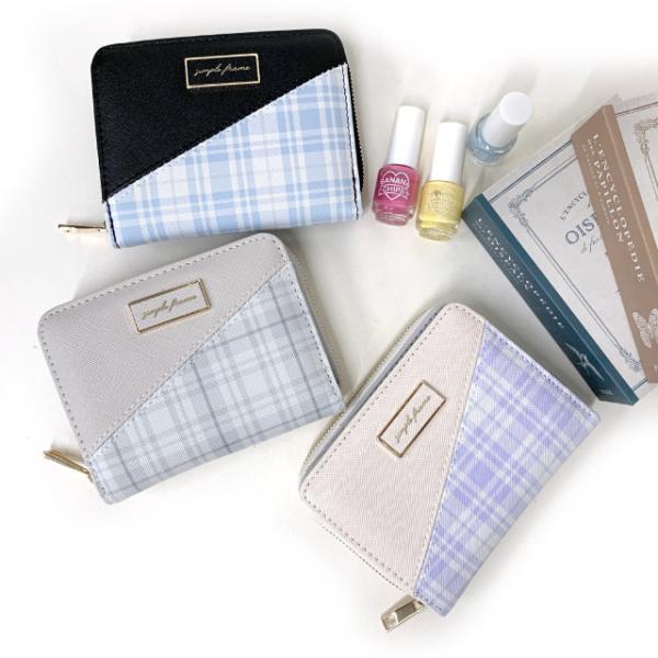 ミニ 財布 レディース ミニ財布 プチプラ 二つ折り 2つ折り財布 高校 中学 小学生 コンパクト ...