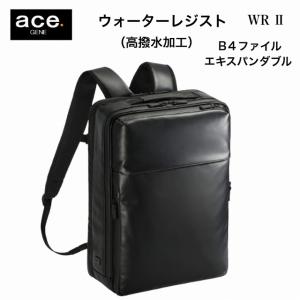 ace. GENE LABEL ビジネスリュック エース ガジェダブル DPL 牛革製 b4