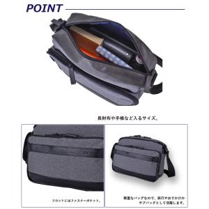 ショルダーバッグ メンズ シンプル ミニショル...の詳細画像2