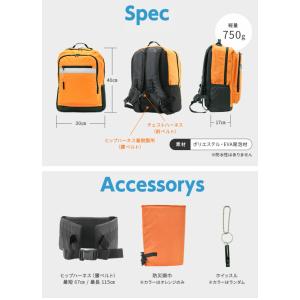 水に浮くリュック 防災リュック 水害対策 地震...の詳細画像5