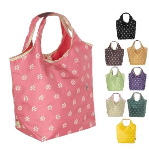 エコバッグ コンパクト 折り畳み おしゃれ 折りたたみ ショッピングバッグ 旅行 サブバッグ chiemisacs チエミサックス エコバック Mサイズ 4h18