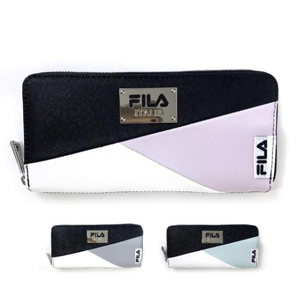 フィラ 財布 長財布 キッズ 女子 男子 長サイフ おしゃれ 高校 中学 黒 紫 緑 修学旅行 プレ...