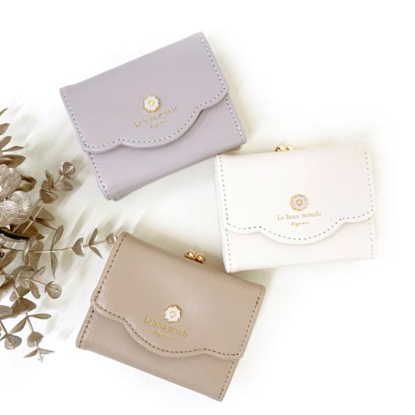 ミニ 財布 キッズ お財布 女の子 三つ折り財布 3つ折り財布 小さめ 大人っぽい 高校生 レディー...