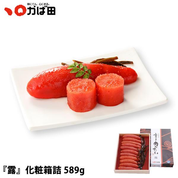 昆布漬辛子めんたい『露』 化粧箱詰 589g（111051）/ かば田 明太子 お歳暮 ギフト グル...