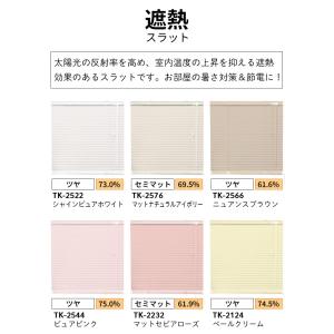 ブラインド オーダー 遮熱 つや消し遮熱 ブラ...の詳細画像5