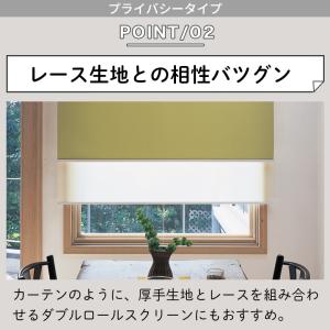 ロールスクリーン ロールカーテン オーダー 厚...の詳細画像3