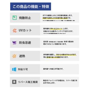 【最大★10%オフクーポン】 窓ガラス フィル...の詳細画像2