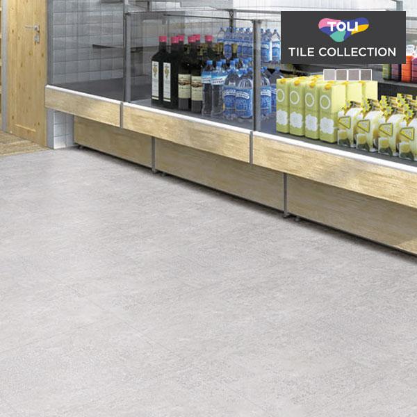 東リ ビニル床タイル LVT 2022-2025 プリントタイル イークリンNW-EX スムースコン...