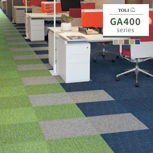 東リ（TOLI） タイルカーペット GA-400 GA-400A リップル GA4911A