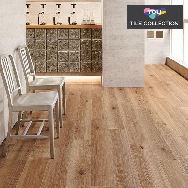 東リ ビニル床タイル LVT 2022-2025 プリントタイル ロイヤルウッド カントリーオーク ...