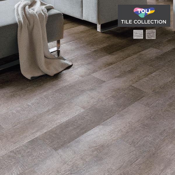 東リ ビニル床タイル LVT 2022-2025 プリントタイル ロイヤルウッド エイジドラフソーン...