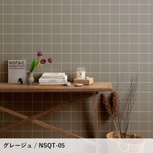 サンプル 壁紙シール はがせる 壁紙 タイル柄...の詳細画像5