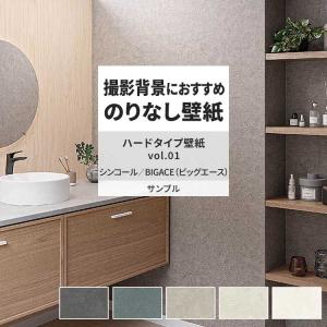 壁紙 サンプル A4 壁紙クロス 塗り壁調 コンクリート モダン 表面強化シンコール DIY 壁紙の上から貼れる壁紙