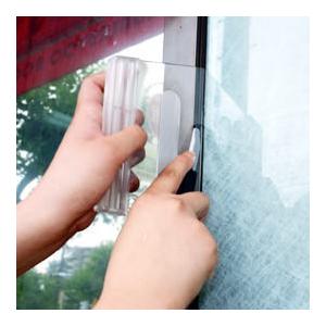 2mm程度の隙間を開けてガラスフィルムをバッチリ カット カッター用のガイド ヤヨイ 346-441