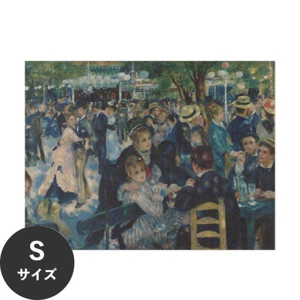 水だけで貼れる はがせる アートポスター ルノワール 名画 絵画 Sサイズ 45x34cm 賃貸OK...
