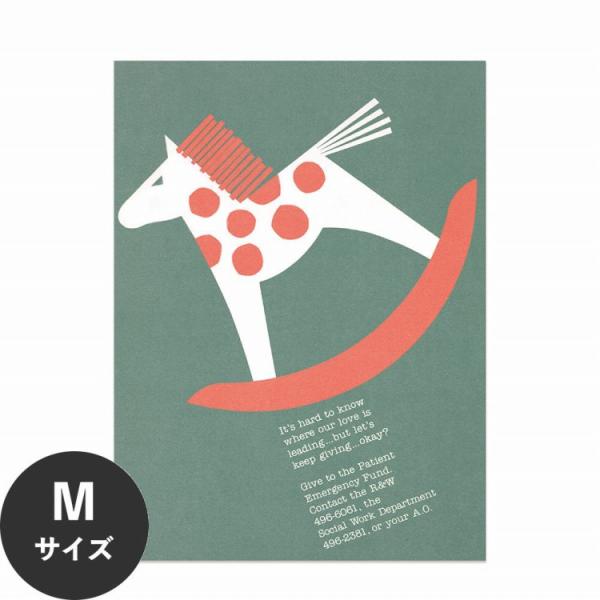 ポスター はがせる アートポスター イラスト 北欧 水だけで貼れる HP 00317 Mサイズ 45...