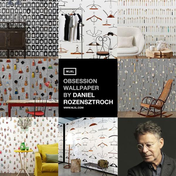 壁紙 はがせる 輸入壁紙 OBSESSION WALLPAPER  BY DANIEL ROZENS...