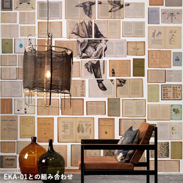 はがせる 輸入壁紙 BIBLIOTECA WALLPAPER BY EKATERINA PANIKA...